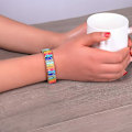 Miniatyrbild 2 av 5: 7 Chakras Armband för Kvinnor Boho Handgjord Naturlig Jaspis Sten