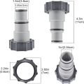 Miniatyrbillede 2 af 5: Pool Slange Adapter A, 2 stk. Intex Swimming Pool Adapter A, Replac