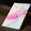 Pikkukuva 2 / 5: Nahkainen Tablet-kotelo Samsung Galaxy Tab A8 X200 / X207:lle (Vaaleanpunainen)