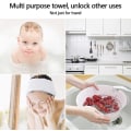 Miniatyrbild 5 av 5: 100-pack komprimerade handdukar, minikomprimerade, engångsbomull till