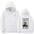 Miniatyrbillede 2 af 3: Cactus Jack Hættetrøje Mænd Kvinder Dobbeltsidet Logo Print SE MOR JEG KAN FLYVE Travis Scott Hættetrøjer Unisex Mode Hip Hop Streetwear -NMAOV(XL Z0897*sort)