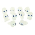 Miniatyrbillede 1 af 5: 10 stk. Fe Have Tilbehør Udendørs Dekoration Mikro Landskab Samlinger Resin Elvere Miniature til Soveværelse Græsplæne Baghave (Grønt Lys)