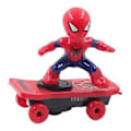 Miniatyrbilde 3 av 5: Bump & Go Musikkleketøy Elektrisk Dansende Skateboard Spiderman med Musikk og Lys