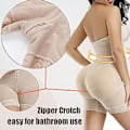 Miniatyrbild 3 av 5: Kvinnors Slankande Kroppsshaper Sömlös Butt Lifter Bodysuits Push Up Shapewear Underkläder Korsett (2XL Beige)