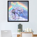 Miniatyrbild 3 av 5: 30x40cm Enhörning 5D diamantmålningssats Q