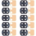 Miniatyrbilde 1 av 4: 10 stk Bakkamera Linse for Xiaomi Redmi Note 9T 5G