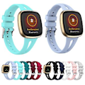 Pikkukuva 5 / 5: Fitbit Versa 3 / 4:lle silikoninen ranneke S (Ruusunpunainen)