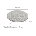 Miniatyrbild 2 av 5: 2-pack 58 mm återanvändbara kaffepads, 1,7 mm tjocklek, för Espresso C
