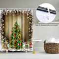 Miniatyrbild 2 av 5: Vattentät julgardin i polyester