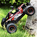 Miniatyrbillede 4 af 5: Fjernstyret bil, 1:16 RC bil med LED-lys, 2,4 GHz høj