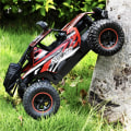 Pikkukuva 4 / 5: Kauko-ohjattava auto, 1:16 RC-auto LED-valoilla, 2,4 GHz:n korkea