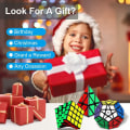 Miniatyrbilde 5 av 5: Speed ​​Cube Set [5 Pack](Svart)