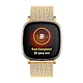 Pikkukuva 2 / 5: Metallinen ranneke Fitbit Versa 4 / Sense 2:lle (Kulta)