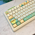 Miniatyrbilde 4 av 5: Unike PBT Keycaps Sitron for Mekaniske Gaming-Tastaturer Ergonomisk Design