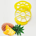 Miniatyrbillede 5 af 5: Ananas-skærer til skrælning, udhuling og skæring, rustfrit stål