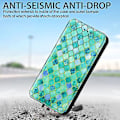 Miniatyrbillede 3 af 5: Farverig Magnetisk Læderetui Til Samsung Galaxy A12 (Smaragd)