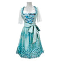 Pikkukuva 1 / 5: S-3XL Clearlove Naisten Saksalainen Dirndl-mekko Puvut Baijerin Oktoberfest Halloween Karnevaaliin (XL Vaaleanvihreä)