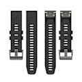 Miniatyrbillede 2 af 5: Silikon Urrem til Garmin Fenix 7S (Sort)