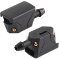 Miniatyrbilde 1 av 5: Universal vindusspylervaskedyser, 2 stykker 4 hulls vindusspylervaskedyser egnet for 8mm vindusvisker