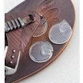 Miniatyrbild 2 av 3: 5 Par Silikon Tåskydd Sandaler Transparenta Tofflor