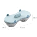 Miniatyrbilde 4 av 5: Mikrobølgeovn Egg Poacher - Egg Boiler - Kjøkkenredskap - Dampet -