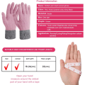 Miniatyrbilde 2 av 5: Dame Touch Screen Strikket Varme Vinterhansker, Strikket Elastisk W