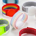 Pikkukuva 4 / 5: Type C -suojaava kotelo Huawei Tag Bluetooth -paikantimen pidikkeelle, TPU-kotelo nylon-rannekeella (tyyli C)