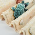 Miniatyrbillede 3 af 3: 1 stk. Strandhåndklæde Blå Skildpadde Badeponcho til Voksne, Stor Størrelse A