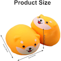 Miniatyrbillede 2 af 5: 2 stk Shiba Inu Stressbolde Hund Stressbold Kawaii Hvalp Stress
