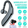 Miniatyrbillede 1 af 5: Trådløs Bluetooth 5.1 Øretelefon Støjreducerende Køre Trucker Headset Ørepropper( )
