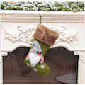 Miniatyrbild 2 av 5: 1 st Julstrumpa i Stickad Tomteform för Hängande