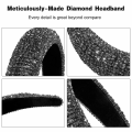Miniatyrbilde 5 av 5: Mote Diamant Hodebånd Glitrende Rhinestone Hodebånd Bling Hai