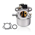 Pikkukuva 1 / 4: Metallinen kaasutin kumirenkaalla Briggs & Stratton Quantum -moottorille #498965