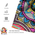 Pikkukuva 2 / 4: 1 kpl Boho Poncho -rantapyyhe, urheilun surffaus huppu painettu kylpytakki