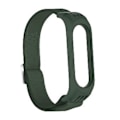 Miniatyrbilde 2 av 5: For Xiaomi Mi Band 3 / 4 / 5 Twill 8-formet spenne armbånd (Army Green)