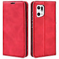 Miniatyrbillede 1 af 5: Magnetisk Autolukning PU Læder Stand Wallet Telefon Case til Oppo Find X5 - Hudvenlig Følelse