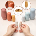 Miniatyrbillede 4 af 5: Nesting Dolls Matryoshka Silikone Tegneserie Søde Dyr Russisk Ma