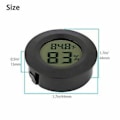 Miniatyrbild 5 av 5: Mini Digital LCD Termometer Hygrometer Luftfuktighet Temperaturmätare Inomhus Testare( )