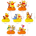 Miniatyrbilde 2 av 5: 7 stykker, Winnie the Pooh temafest honningkakeball dekorasjon p