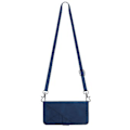 Miniatyrbilde 4 av 5: Crossbody-veske med preget design for iPhone 12 Pro Max (Blå)