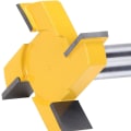 Miniatyrbillede 3 af 5: Planfræser, 12,7 mm skaftfræser, planfræser, pladefræser, træfræser, T-formet