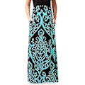 Pikkukuva 3 / 5: Naisen pyöreäkauluksinen mekko 6 kokoa valittavissa S/M/L/XL/2XL/3XL Sopii rannalle (L)