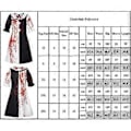 Miniatyrbild 5 av 5: Terrifier 2 Art the Clown Cosplay Blodig Jumpsuit för Vuxna Unisex Halloween Karneval Kostymdräkter Festkläder 2XL Kvinnor