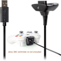 Pikkukuva 2 / 5: Xbox 360 -langaton ohjain -kaapeli USB-kaapelin pituus 150 cm - Musta