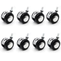 Miniatyrbillede 1 af 5: （5cm）8 stk. Heavy Caster Kontormøbler Casters Mute Armchair Chair Casters Udskiftning Drejelig Form
