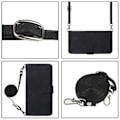 Miniatyrbillede 5 af 5: Crossbody Læderetui til vivo V20 / V21e 4G (Sort)