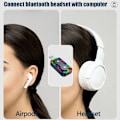 Miniatyrbillede 5 af 5: Bluetooth-adapter Bluetooth-nøgle til pc Bluetooth-sender, 2in