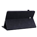 Miniatyrbillede 5 af 5: Lynlås Læder Tablet Etui Til Samsung Galaxy Tab A 10.1 2016/T580/T585 (Sort)