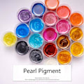 Miniatyrbild 4 av 5: 60x Glimmerpulver för Epoxiharts Pigmentpulver Set Epoxiharts Färgpigment
