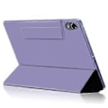 Miniatyrbild 5 av 5: För Oppo Pad PU Läder Tri-fold Stativ Tablettfodral Magnetisk Absorption Skyddande Omslag (Stil D)